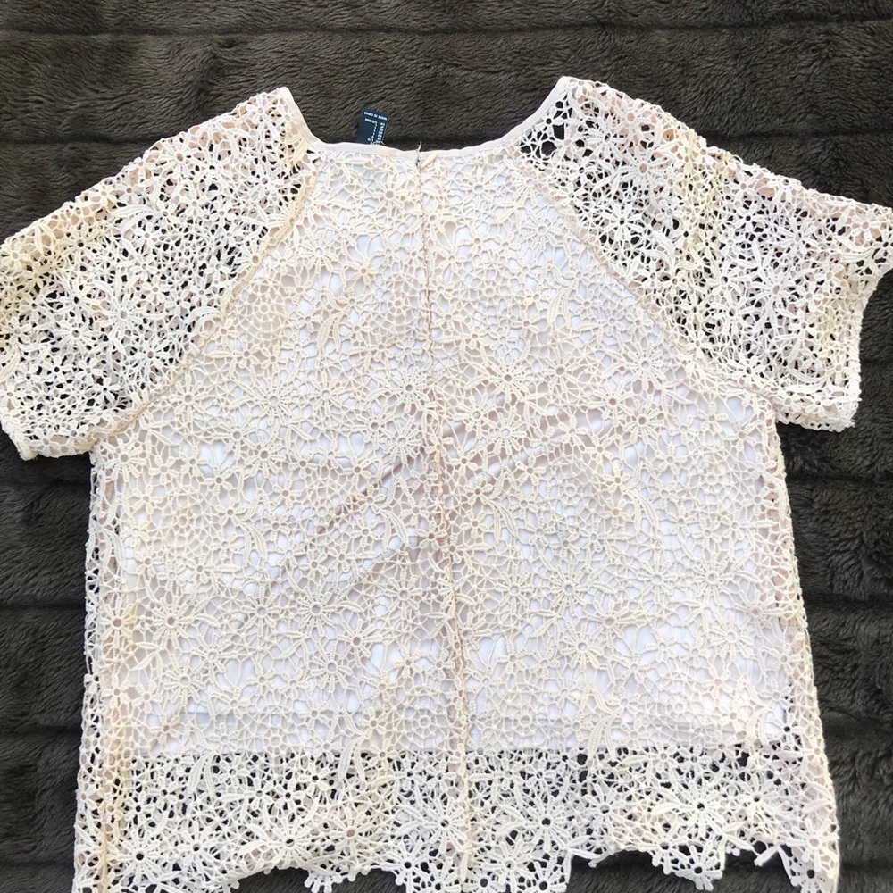 (not for sale currently)  Forever 21 Crochet Top